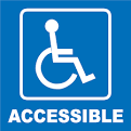 wheelchair friendly badge